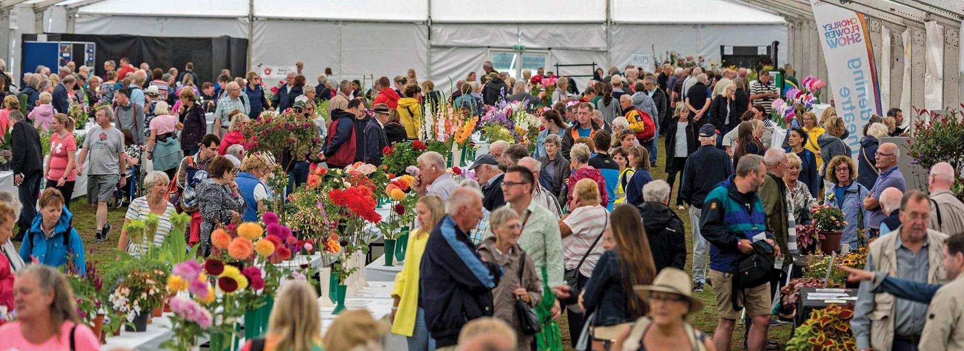 Chorley Flower Show Marquee
